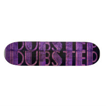 Dubstep Vintages Purp Probrett Personalisiertes Skatedeck