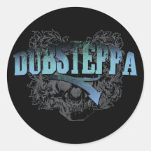 Dubsteppa Schädel Aufkleber