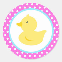 Ducky Enten-Bevorzugungs-Gummiaufkleber