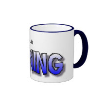 (duh) GEWINNENDER Becher - Blau Kaffeehaferl