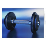 Dumbbell Grußkarten