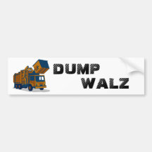 DUMP, WALZ AUTO AUFKLEBER