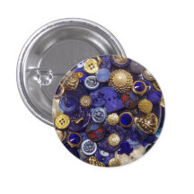 Dunkelblaue Knopf-Collage Button