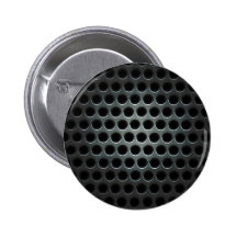 Dunkler Metallgitterentwurf Buttons