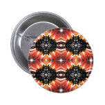 Dunkles Sun-Blumen-Muster buttons