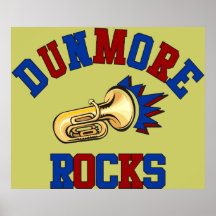 Dunmore schaukelt Plakat