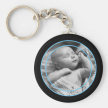 Dünne Linie Foto Keychain Schlüsselband