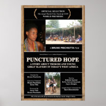 DURCHBOHRTES HOFFNUNG Plakat