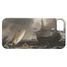 Dutch Vessels on a Story Sea 1690 iPhone 5 Case