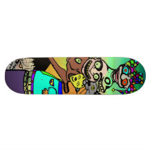 "D'voured" #3 Bedruckte Skateboarddecks