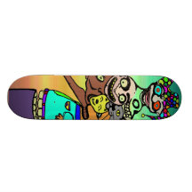 "D'voured" #3 Skate Board