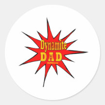 Dynamit-Vati-Geschenke Sticker
