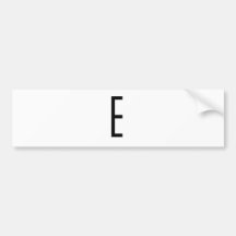 E AUTO STICKER