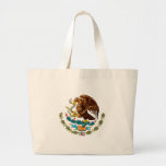 Eagle und Schlange Mexiko-Emblem für Mexikaner Tragetaschen