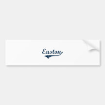 Easton Connecticut klassischer Entwurf Autosticker