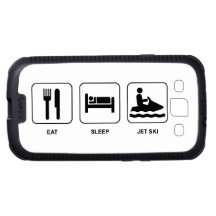 Eat Sleep Jet Ski Galaxy SIII Cover