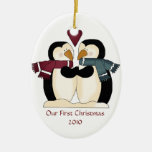 Eben Mittwoch-Pinguin-Verzierung Weihnachtsbaum Ornament