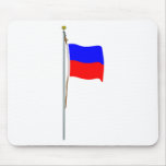 Echo, das zum Steuerbord ändert.  Signal-Flagge Mousepads