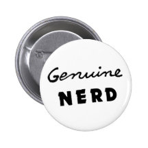 Echter Nerd-Knopf Button