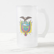 Ecuador-Emblem Haferl