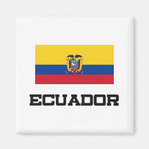 Ecuador-Flagge Kühlschrankmagnete