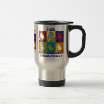 Edelstahl-Reise-Becher (Nietzsche Entwurf) Kaffeehaferl