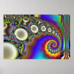 Edelstein-Spirale Posterdrucke