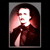 Edgar Allan Poe-Druck zwei poster