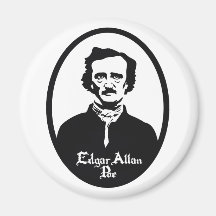 Edgar Allan Poe-Porträt Kühlschrankmagnete