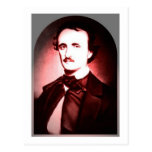 Edgar Allan Poe-Postkarte eine
