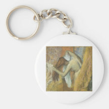 Edgar Degas - Frau @ Toilette Eitelkeits-Haar 1900 Schlüsselanhänger