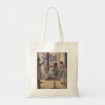 Edgar Degas - Three Dancers in Practice Room 1873 Tote Bag