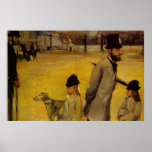Edgar entgasen - Ort der Öl-Leinwand Concorde 1875 Plakate
