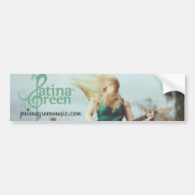 EDIT_5008-re, PatinaLogo_green, patinagreenmusi... Bumper Sticker