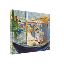 Edouard Manet - Canale groß in Venedig Leinwanddruck