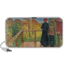 Edvard Munch - Regen-Malerei Mp3 Lautsprecher