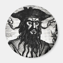 Edward unterrichten Porträt Kühlschrankmagnet