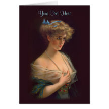 Edwardian Schönheit Karten