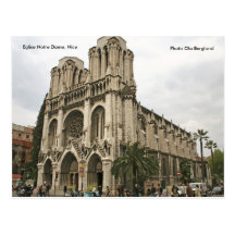 Eglise Notre Dame, Nizza, Foto Ol… Postkarte