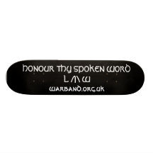 EHREN SIE THY GESPROCHENES WORT/%PIPE% \ PERSONALISIERTES SKATEDECK