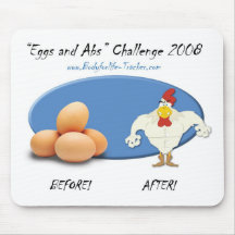 Eier und ABS-Mausunterlage Mousepads