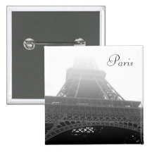 Eiffelturm, Paris Button