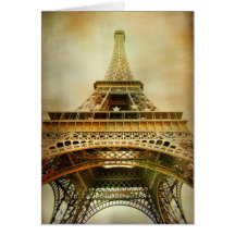 Eiffelturm, Paris Grußkarten