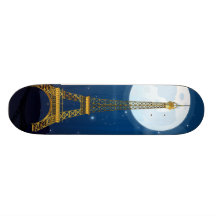 Eiffelturm Skate Board