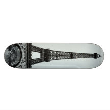 Eiffelturm-Skateboard Individuelle Skatedecks
