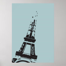 Eiffelturmdruck Plakatdruck