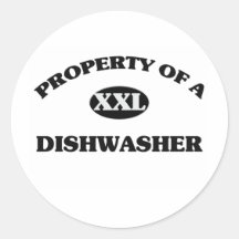 Eigentum einer SPÜLMASCHINE Stickers