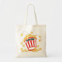 Eimer Popcorn Leinentasche