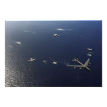 Ein Flugzeug 2 der US-Luftwaffe B-52 Stratofortres Fotodruck