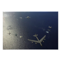 Ein Flugzeug der US-Luftwaffe B-52 Stratofortress Photodruck